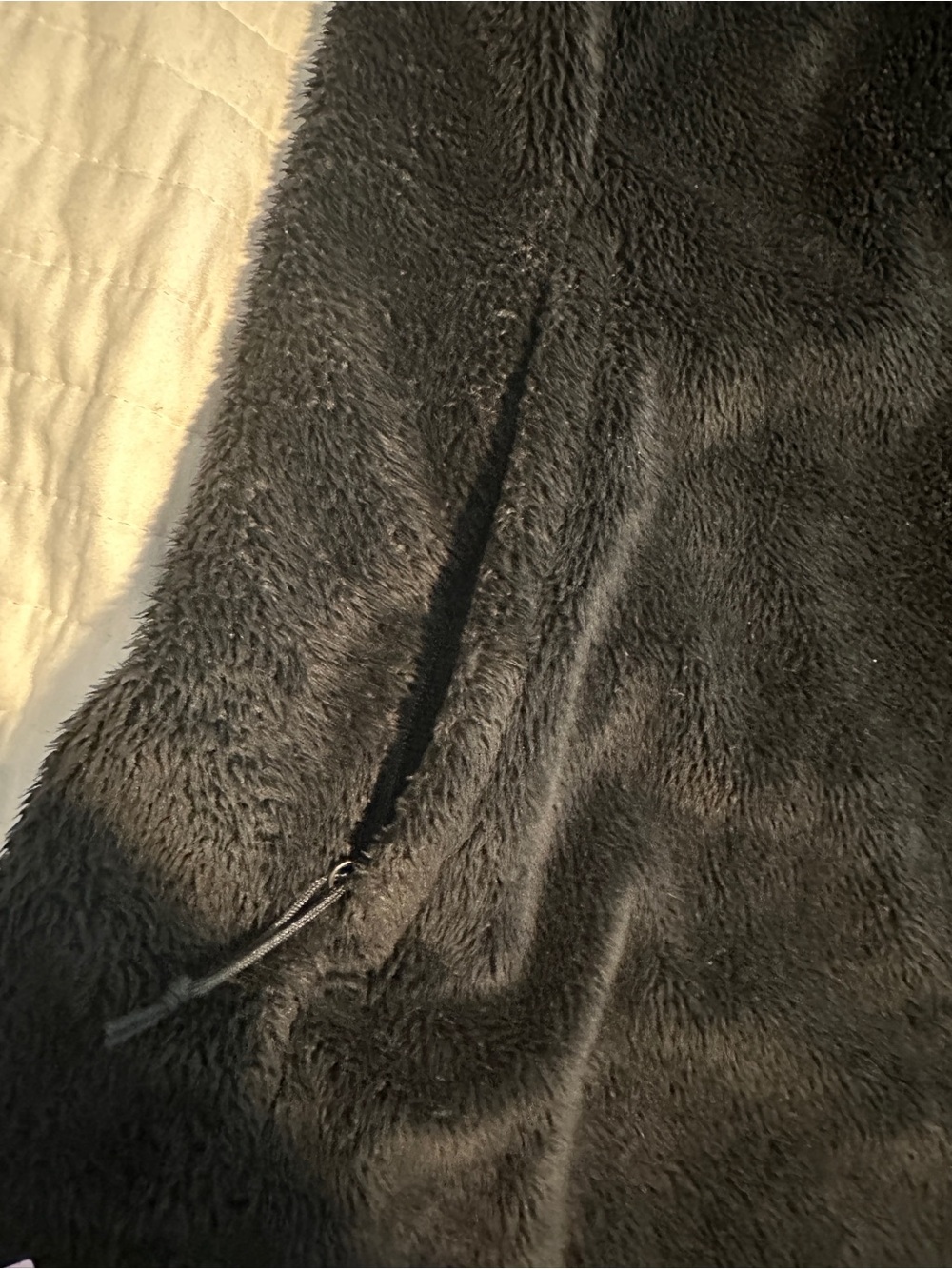 The North Face Black Sherpa Fleece Pullover - Picture 7 of 9